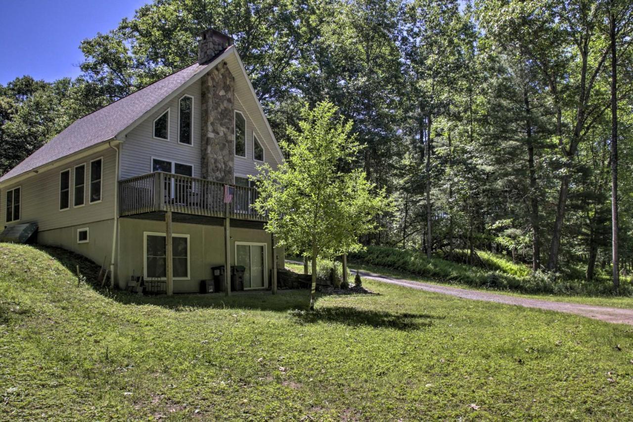 Spacious Home With Deck, Grill And Delaware River View Callicoon Экстерьер фото